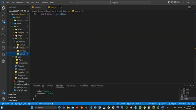 Create Barter System using React, Nodejs and firebase смотреть онлайн
