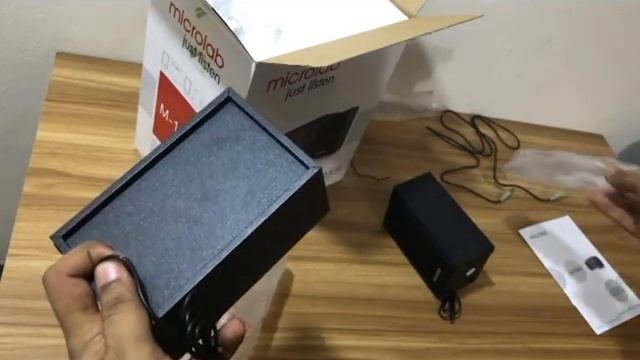 Microlab m105 Speaker Unboxing Review 2017 смотреть онлайн