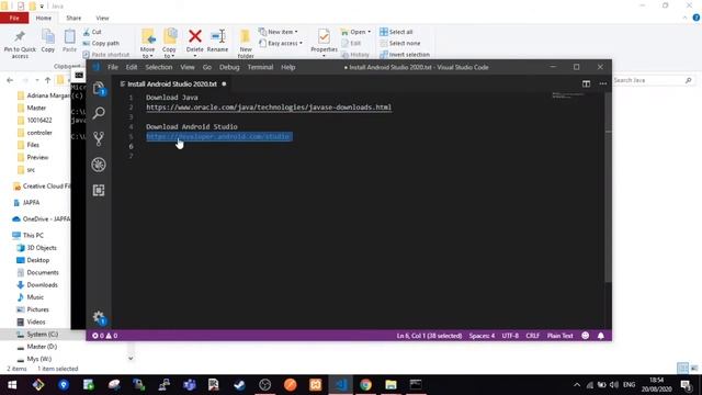BASIC INSTALL ANDROID STUDIO 2020 FOR WINDOWS 10 смотреть онлайн