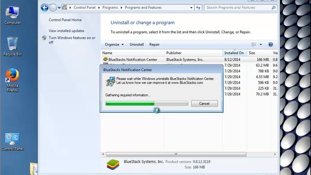 Uninstall BlueStacks App Player 0.8 смотреть онлайн