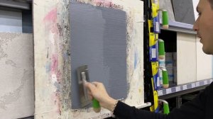 Наносим декоративную штукатурку. Рогожка. Лён. Мешковина. Декоративное покрытие для стен. Венецианк