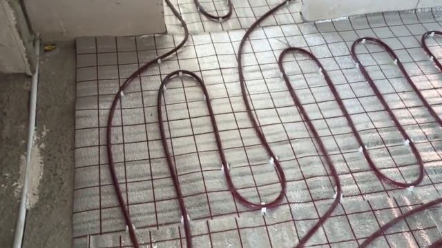 Монтаж однотрубной системы отопления с теплыми полами смотреть онлайн