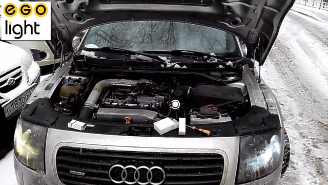Замена лампы D2S на Audi TT на лампы Ego-ligh смотреть онлайн