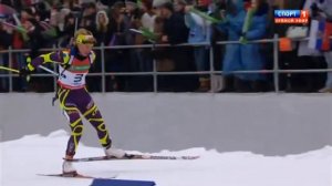 Биатлон. Гонка чемпионов в Москве 2012. Женский Масс-старт