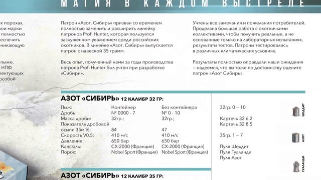 Новые патроны 