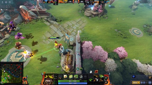 Маг белка сильный герой на любом ММР🔥Hoodwink Dota 2 смотреть онлайн