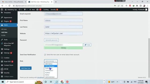 How to change username in WordPress website: Change Admin Username and password in your website смотреть онлайн