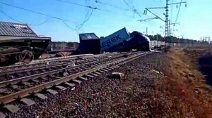 Авария ж д переезд Забайкальская РЖД 23 октября 2021 года