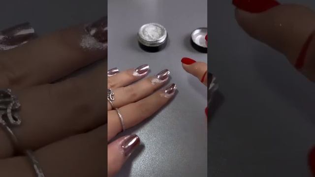 Wow! Идеальная зеркальная втирка. Зеркальные ногти смотреть онлайн
