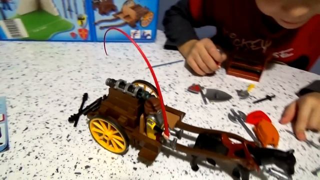 Рыцари от Компании Плеймобил=) PLAYMOBIL KNIGHTS ;) Unboxing смотреть онлайн