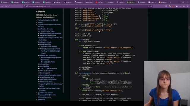 What is WSGI? - a ramble about PEP 3333 смотреть онлайн