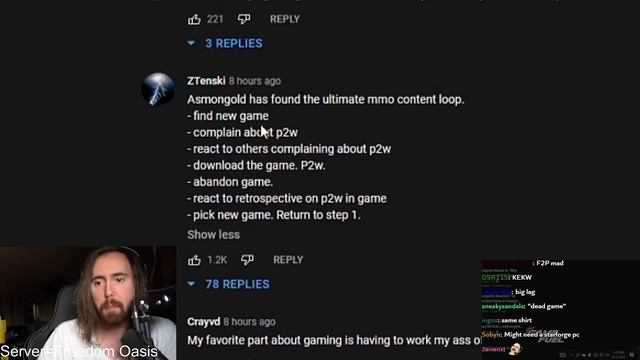 Asmongold gets exposed by a random viewer смотреть онлайн