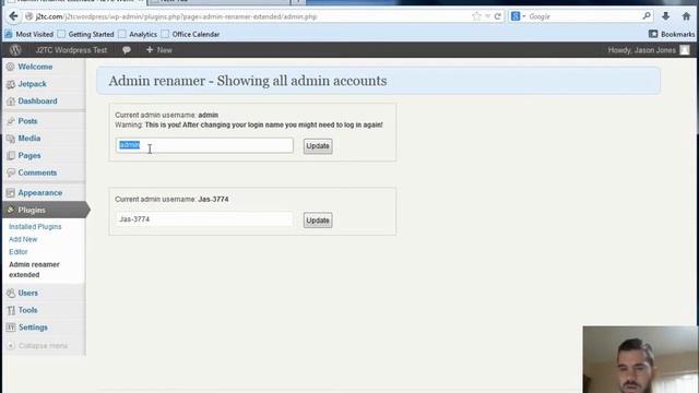 Plugin to Change WordPress Admin Username (How To) смотреть онлайн
