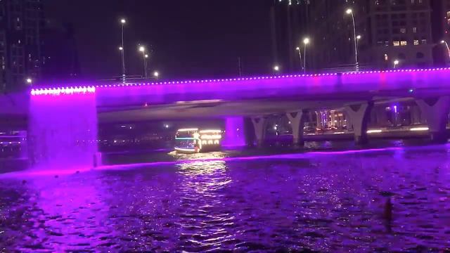 Что посмотреть в Дубае в 2018? Водный канал в Дубае. Экскурсии ОАЭ. смотреть онлайн