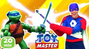 Той Мастер и его друзья сражаются против врагов! Супергерои в видео для мальчиков - сборник