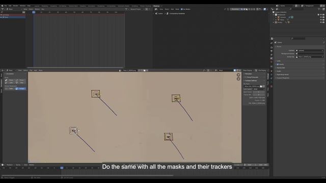 Track Marker Removal in #blender #composition #vfx смотреть онлайн