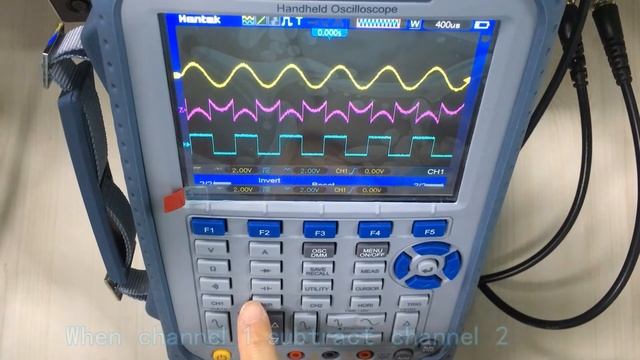 Math Function of Oscilloscope DSO1062B смотреть онлайн