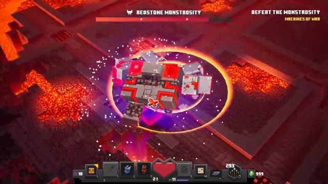 Redstone Monstrosity : Minecraft Dungeons 红石怪物： 我的世界地牢 смотреть онлайн