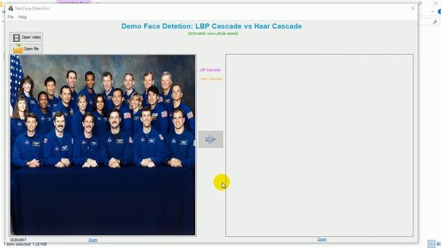 A comparison of face detection Haar cascade vs LBP cascade - part 2 смотреть онлайн