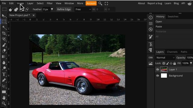 ex4 Corvette Vector IllustrationPractice - Pt 1 смотреть онлайн