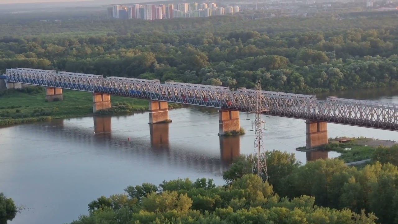 река белая (Ак Идель) город Уфа 13 июня 2024 года. смотреть онлайн