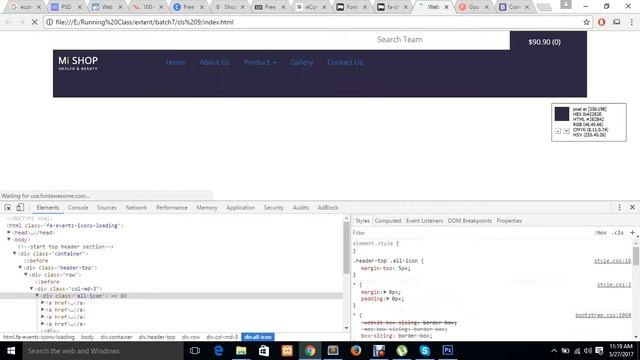 PSD TO HTML Part 5 | with Bootstrap смотреть онлайн