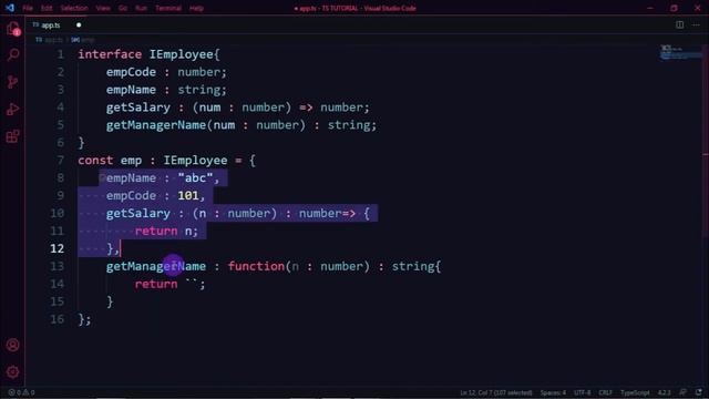 Typescript Interface in Tamil part-1 смотреть онлайн