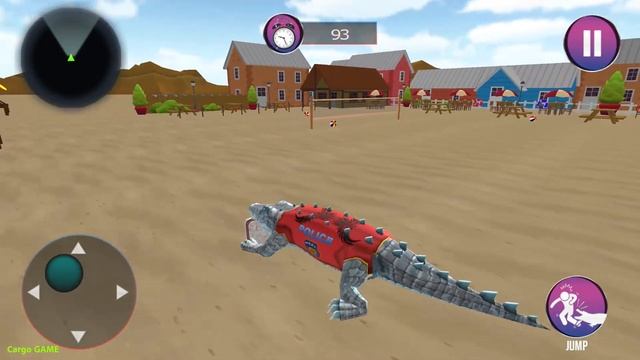 Crocodile Simulator Beach Rescue Games - GamePlay Android HD смотреть онлайн