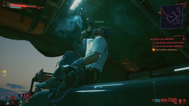 Cyberpunk 2077 - Drinking Nothing With Mask On смотреть онлайн