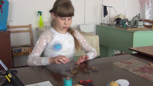 Декоративные цветы из ткани смотреть онлайн
