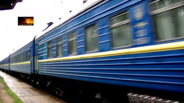 ЧС8-027 с поездом №13 Киев - Солотвино смотреть онлайн