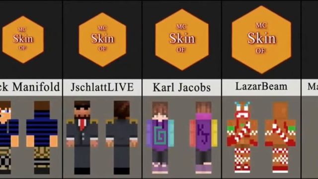 DSMP Members Skins  ||  Dream SMP Members And Their Skins  ||  Dream SMP Minecraft