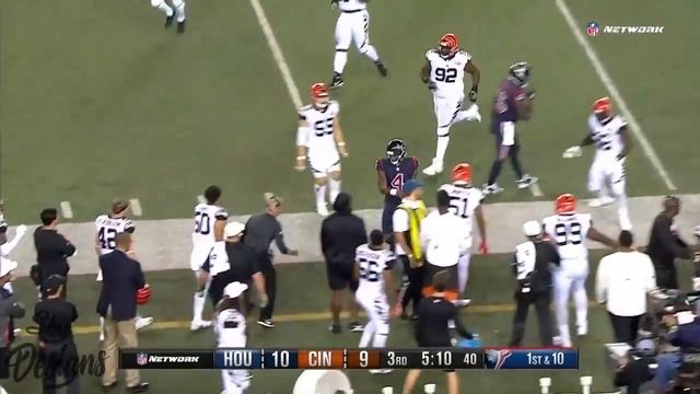 Deshaun Watson FIRST START Highlights vs Bengals // 15/24 192 Total Yards, 1 TD // 9.14.17 смотреть онлайн