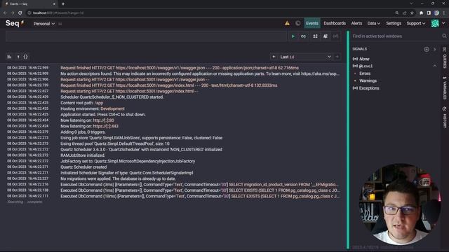 Structured Logging Using Serilog and Seq in .NET смотреть онлайн