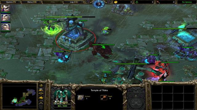 WarCraft 3: Resurrection of the Scourge 03 - Wrath of the Naga смотреть онлайн