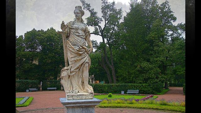 Дворец и парк в Павловске пригороде Санкт-Петербурга смотреть онлайн