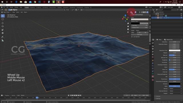 Blender 2.83 | How to create Ocean with foam Using ocean modifier Tutorial Eevee | CG Guru смотреть онлайн