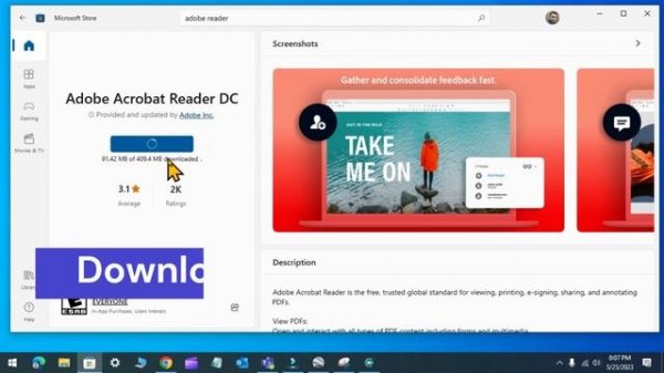 How To Fix Adobe Acrobat Reader DC Connection Error | Download Adobe Reader Offline Installer 2023