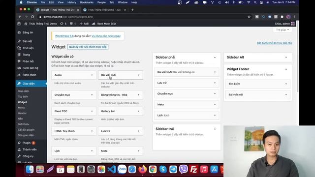 Thiết kế web Wordpress #13: Sử dụng Widget trong Wordpress hiệu quả смотреть онлайн