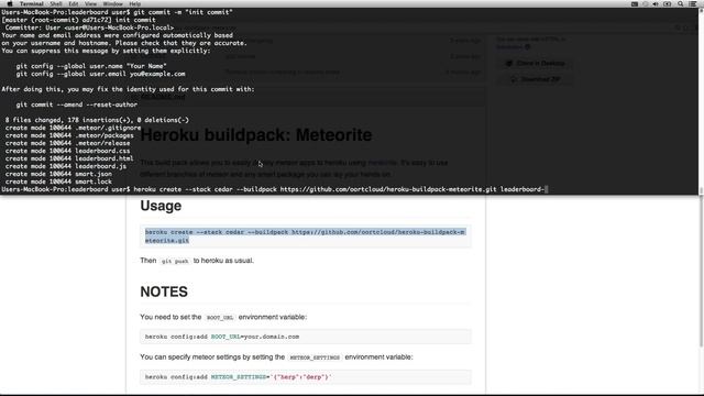 Diving into Meteor.JS - Deployment (Part 17 of 17) смотреть онлайн
