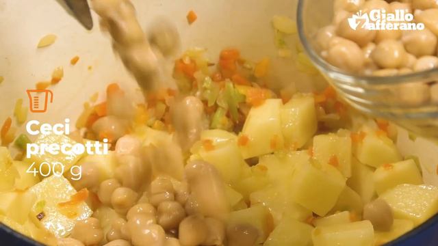 ZUPPETTA PICCANTE DI CECI, POLPO E PATATE – IRRESISTIBILE Agli Occhi E Al Palato! 😋🌶🐙