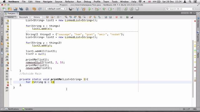 ۷- مطلب LinkedList در جاوا Java смотреть онлайн