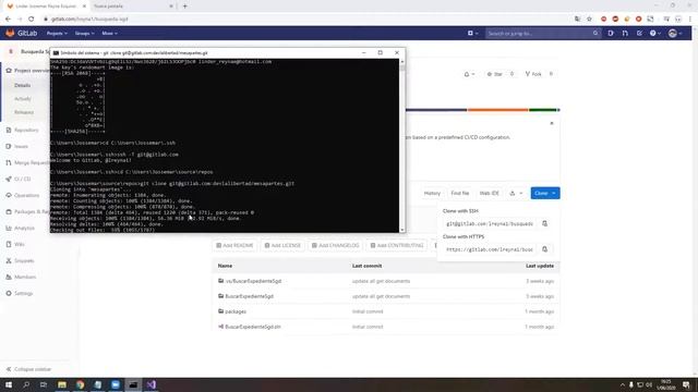 Como conectar repositorio Gitlab y Visual Studio смотреть онлайн