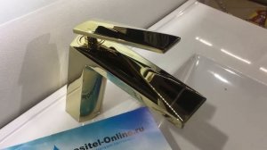 SMESITEL-ONLINE.RU | КУПИТЬ СМЕСИТЕЛЬ Boheme Venturo 381 для умывальника в золоте