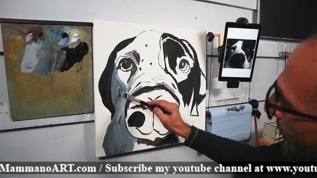 How to Paint a Dog / Part 1 смотреть онлайн