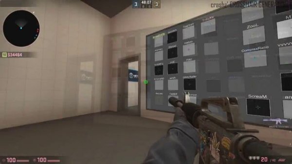 Лучшая карта для создания прицела CS:GO/crashz' Crosshair Generator v2