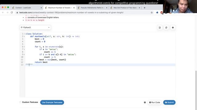 Lucky 13th! Leetcode Weekly Contest 190 (13th) with explanation and commentary смотреть онлайн