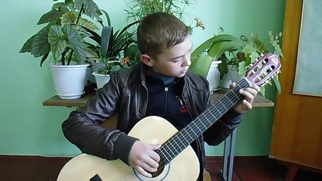 Гитара: "Испанский вальс" / Spanish waltz (Н. Паганини) смотреть онлайн