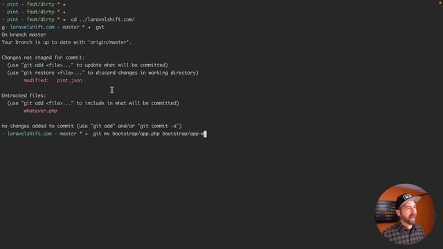 Live Stream - Tweaks to Pint `--dirty` option (Part 2) смотреть онлайн