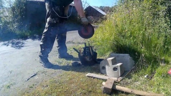 Алюминий из двигателей. 125 килограмм алюминия. | Aluminum from engines. 125 kilograms of aluminum.